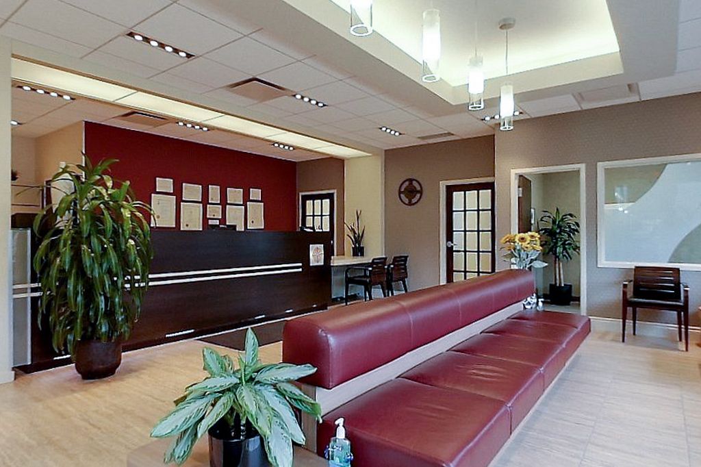 Consultation room at the Waterloo oral surgery office