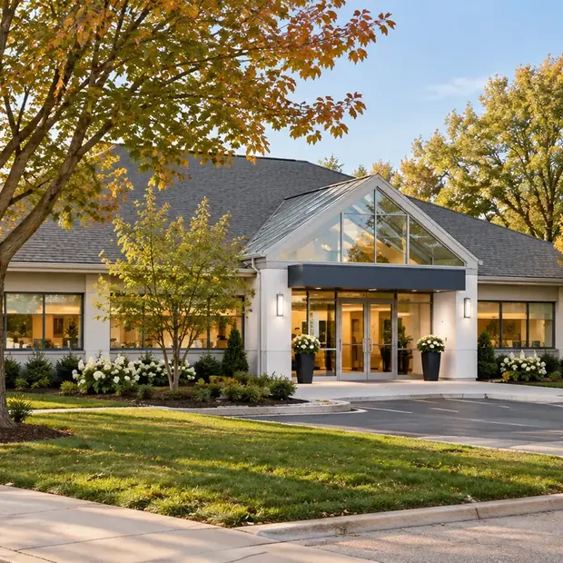Exterior of the Dr. Kevin J. McCann oral surgery office at 96 Union Street East, Waterloo